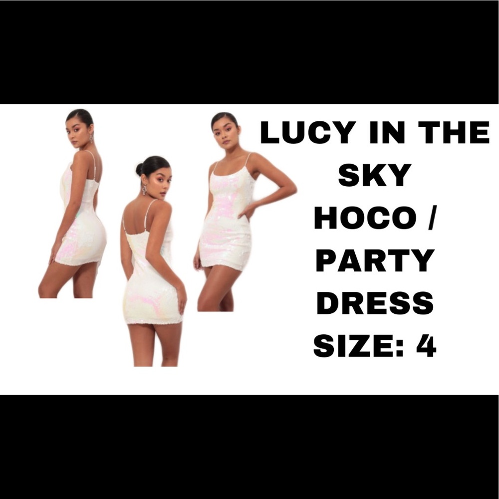 Hoco / homecoming dress flashy